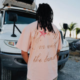 Backstage Graphic Tee (Muted Pink)