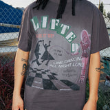 Lines Graphic Tee (Washed Black)