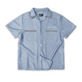 Hustlers Knit Button Up (Sky Blue)