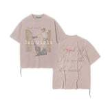Backstage Graphic Tee (Muted Pink)