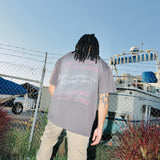 Lines Graphic Tee (Washed Black)