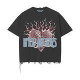 Zeppelin Crop Tee (Black)